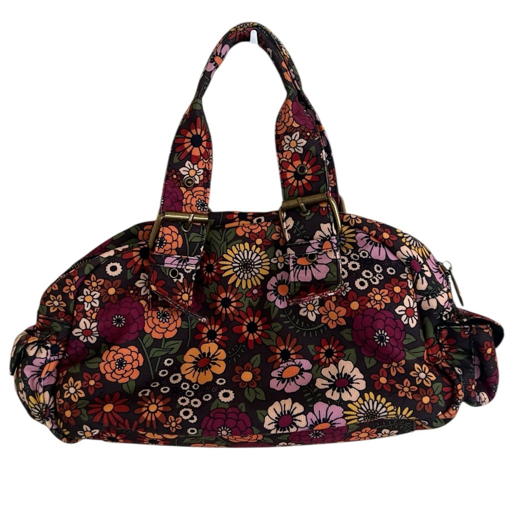 Current Mood Groovy Gathering Floral Corduroy Shoulder Bag - Picture 3 of 9